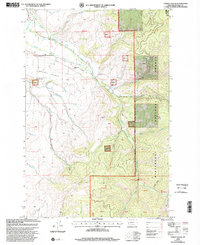 Corley Gulch 1998 topographic map preview
