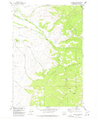 Corley Gulch 1977 topographic map thumbnail