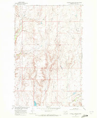 Cornwell Reservoir 1969 topographic map thumbnail