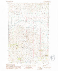 Corrigan Mountain 1987 topographic map thumbnail