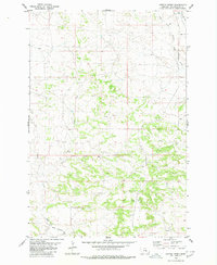 Cotton Creek 1980 topographic map thumbnail