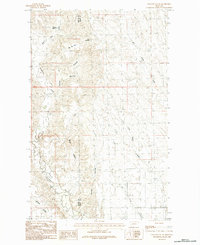 Coulter Coulee 1984 topographic map preview