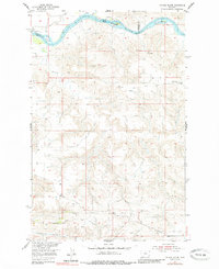 Council Island 1954 topographic map thumbnail