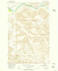 Council Island 1954 topographic map thumbnail