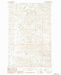 Craig Reservoir 1984 topographic map thumbnail