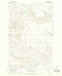 Crane NE 1966 topographic map thumbnail