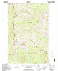 Crescent Cliff 1995 topographic map thumbnail