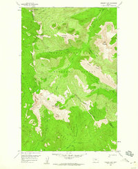 Crescent Cliff 1958 topographic map thumbnail