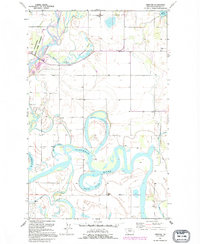 Creston 1991 topographic map thumbnail