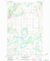 Creston 1962 topographic map thumbnail