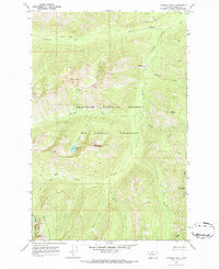 Crimson Peak 1970 topographic map thumbnail