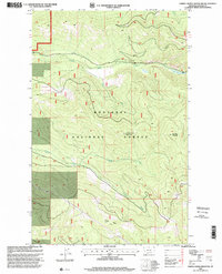 Cripple Horse Mountain 1997 topographic map thumbnail