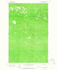 Cripple Horse Mountain 1963 topographic map thumbnail