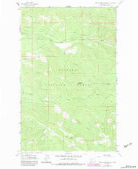 Cripple Horse Mountain 1963 topographic map thumbnail