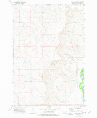 Cross S School 1973 topographic map thumbnail