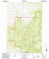 Crystal Lake 1995 topographic map thumbnail
