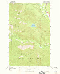 Cyclone Lake 1966 topographic map thumbnail