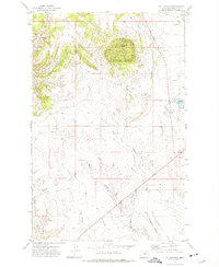 D Y Junction 1971 topographic map thumbnail