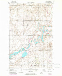 Dagmar 1946 topographic map thumbnail