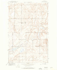 Dagmar 1946 topographic map thumbnail