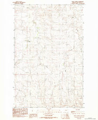 Dailey Spring 1983 topographic map thumbnail