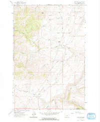 Dana Ranch 1961 topographic map thumbnail