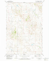 Davis Creek West 1979 topographic map thumbnail