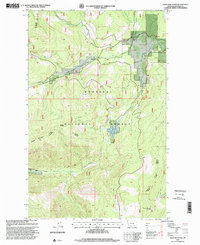 Davis Mountain 1997 topographic map thumbnail