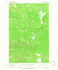 Davis Mountain 1963 topographic map thumbnail