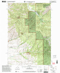Davis Point 1999 topographic map thumbnail