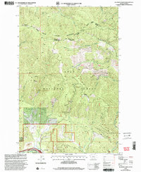 De Borgia North 1999 topographic map thumbnail