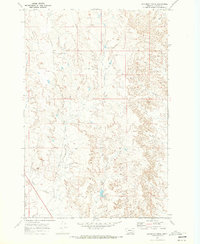 Deadman Creek 1969 topographic map thumbnail