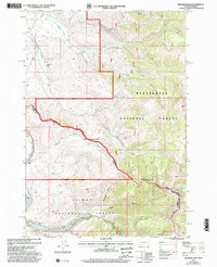 Deadman Pass 1997 topographic map thumbnail