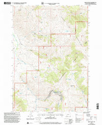 Deer Canyon 1997 topographic map thumbnail