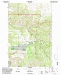 Deep Creek Park 1995 topographic map thumbnail