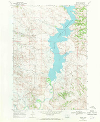 Decker 1967 topographic map thumbnail