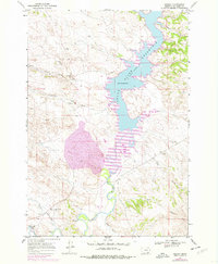 Decker 1967 topographic map thumbnail