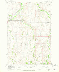 Deep Creek 1967 topographic map thumbnail