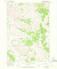 Deer Canyon 1965 topographic map thumbnail