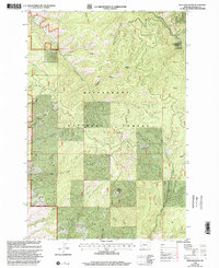 Deer Mountain 1998 topographic map thumbnail