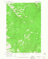 Deer Mountain 1964 topographic map thumbnail