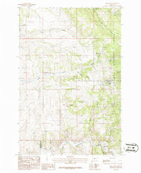 Deer Park 1986 topographic map thumbnail