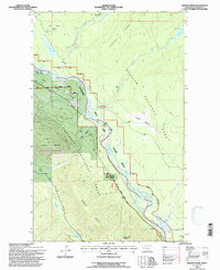 Demers Ridge 1994 topographic map thumbnail