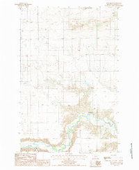 Dent Bridge 1987 topographic map thumbnail