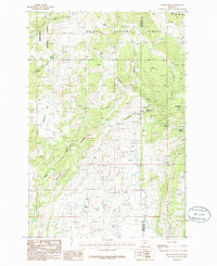 Devils Fence 1986 topographic map thumbnail
