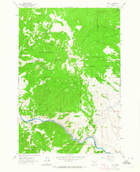 Dewey 1961 topographic map thumbnail