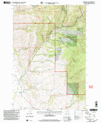 Diamond City 2001 topographic map thumbnail