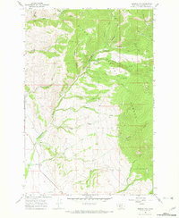 Diamond City 1966 topographic map thumbnail