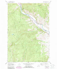 Dickie Hills 1962 topographic map thumbnail