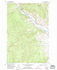 Dickie Hills 1962 topographic map thumbnail